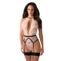 Lilines Garter Teddy - Rosa Lilines Garter Teddy - Rosa