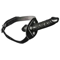 Mundknebel mit 2 Latex-Dildos Mundknebel mit 2 Latex-Dildos