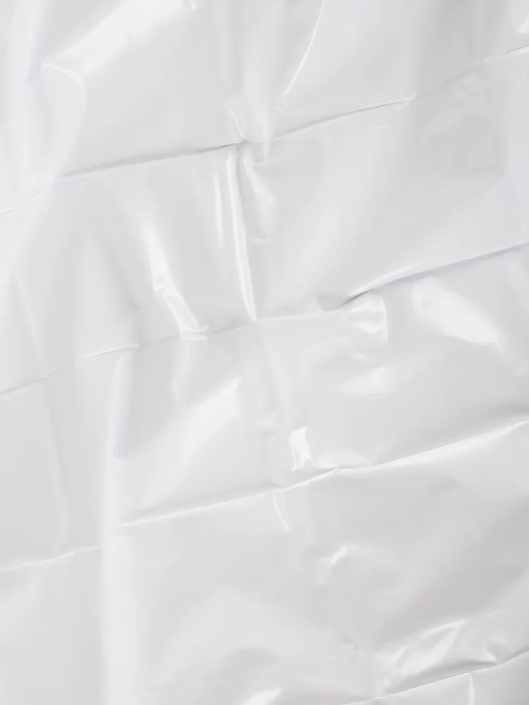 Lack-Bettlaken, weiß 200x230cm Lack-Bettlaken, weiß 200x230cm