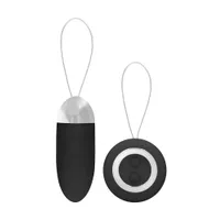 Simplicity Luca: Vibro-Ei mit Fernbedienung, schwarz Simplicity Luca: Vibro-Ei mit Fernbedienung, schwarz