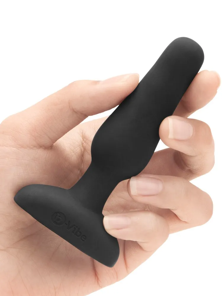 B-Vibe Novice: Vibro-Analplug, schwarz B-Vibe Novice: Vibro-Analplug, schwarz