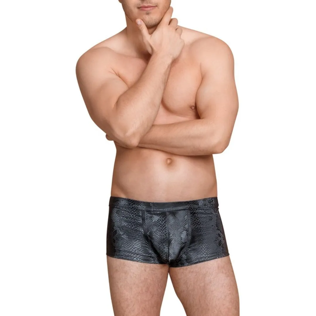 Pants in mattglänzender Schlangenhaut-Optik Pants in mattglänzender Schlangenhaut-Optik