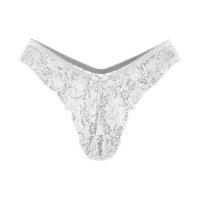 Ouvert-Slip mit floraler Spitze Ouvert-Slip mit floraler Spitze