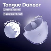 Satisfyer Tongue Dancer, 9,5 cm Satisfyer Tongue Dancer, 9,5 cm