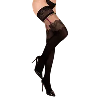schwarz beige beere Stockings mit Spitze schwarz beige beere Stockings mit Spitze