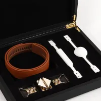 LOCKINK - Ball-Gag & Gag-bite Set - braun LOCKINK - Ball-Gag & Gag-bite Set - braun