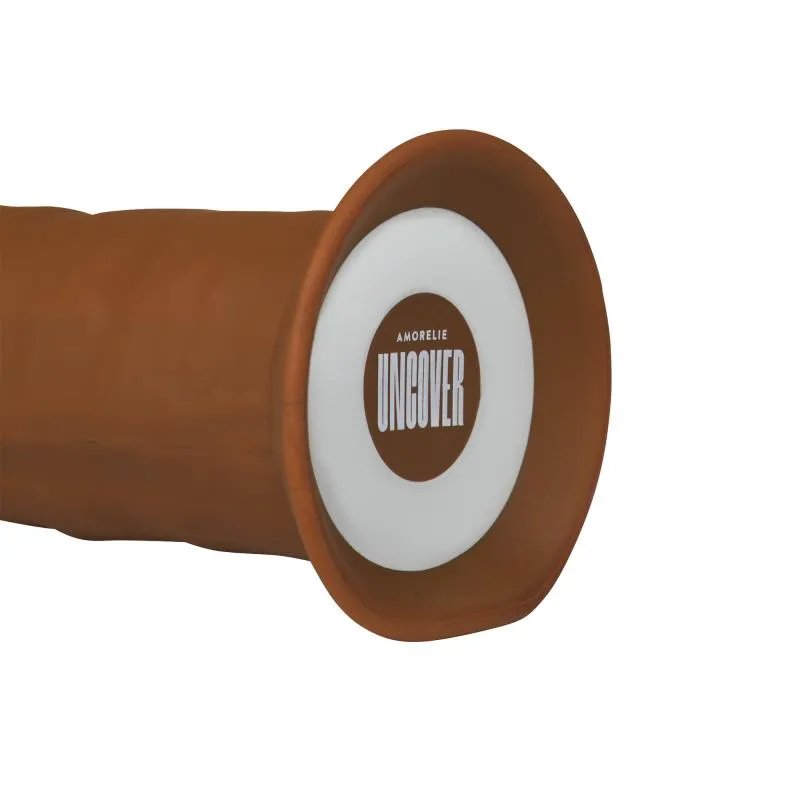 AMORELIE UNCOVER »Dusk« Dildo - 19,2 cm - Chestnut – Bild 5