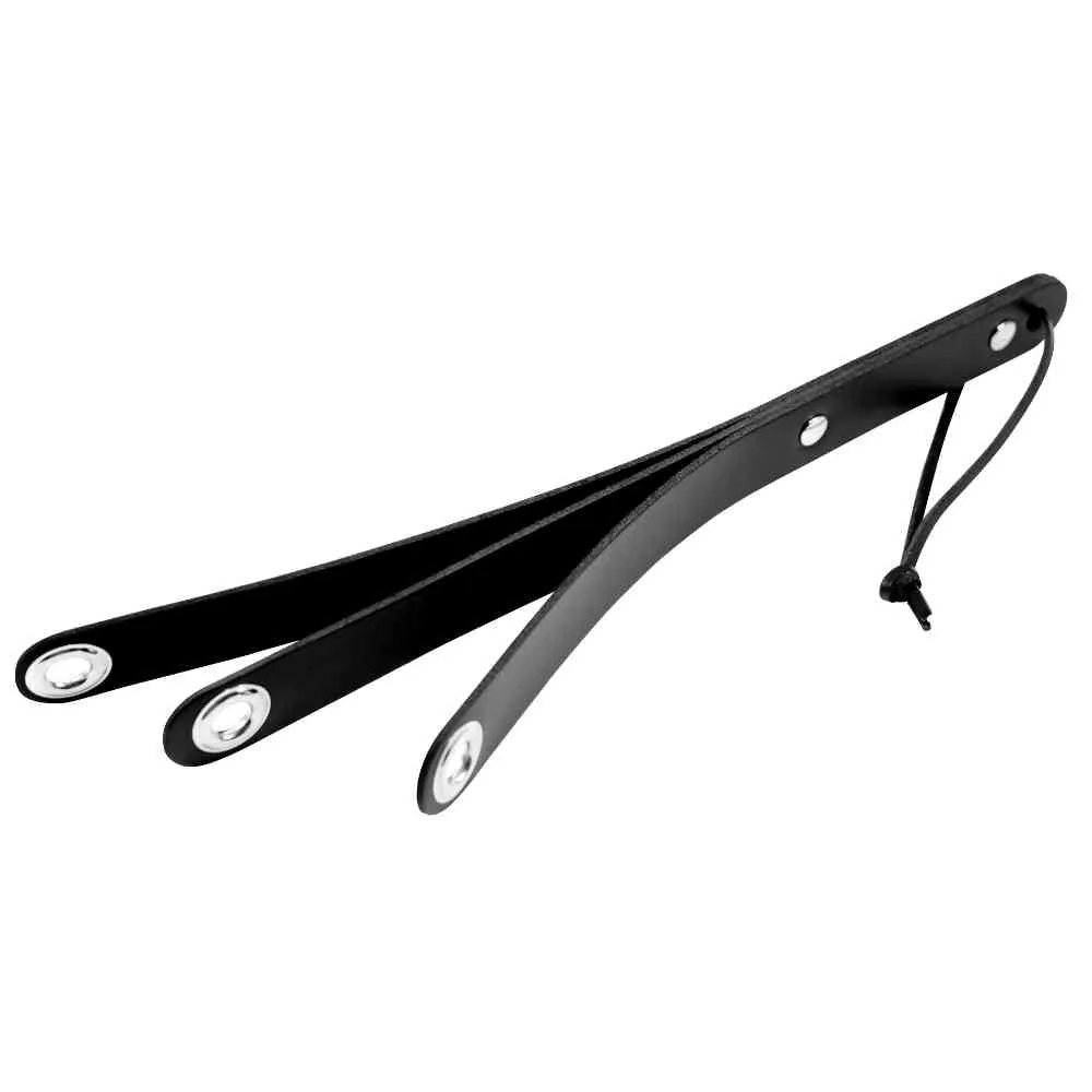 Leder-Paddel mit Ringösen Leder-Paddel mit Ringösen