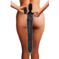 Vibrierender Analplug mit Schwanz - Fox Vibrierender Analplug mit Schwanz - Fox