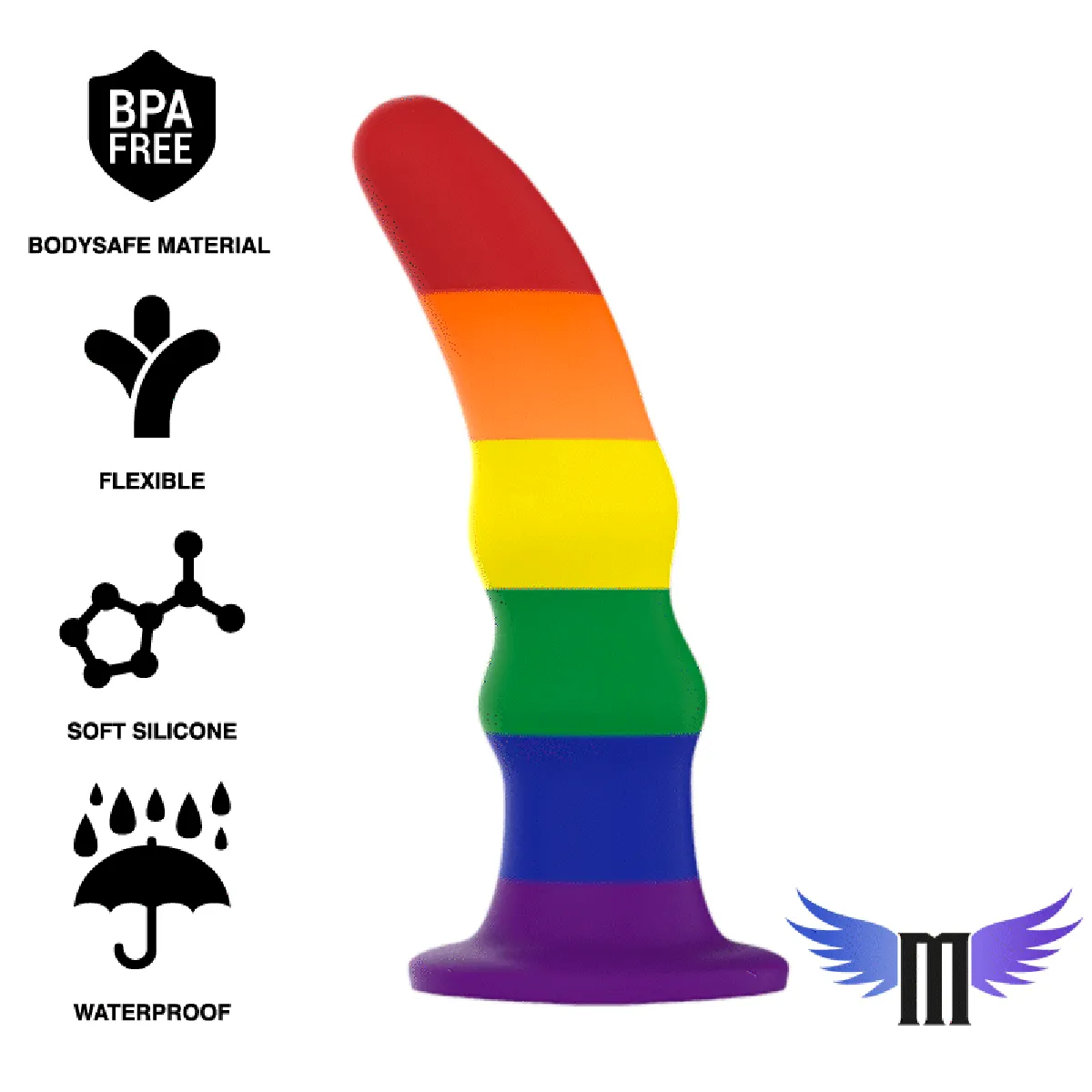 Dildo "Kuno Pride" mit Saugfuß – Bild 3