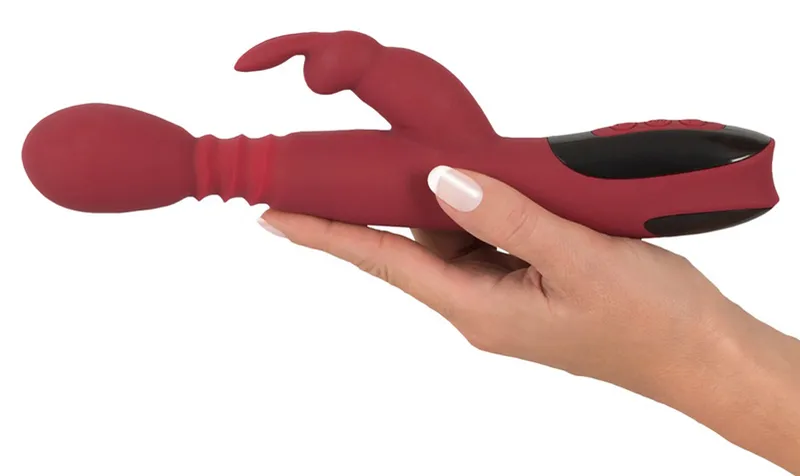 Stossender, rotierender und sich erwärmender Rabbit Vibrator – Bild 2