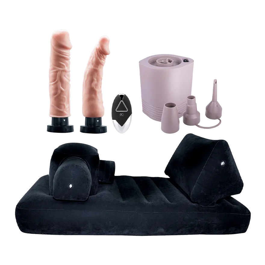 Premium Inflatable Bed With Thrusting Machine Premium Inflatable Bed With Thrusting Machine