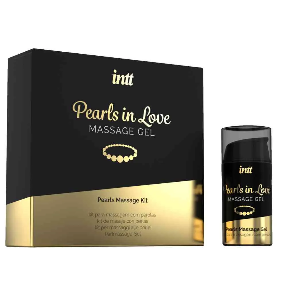 Massagegel "Pearls In Love" mit Halskette – Bild 3