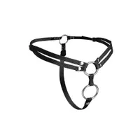 Strap U Unity: Strap-On Harness für 2 Dildos, schwarz Strap U Unity: Strap-On Harness für 2 Dildos, schwarz