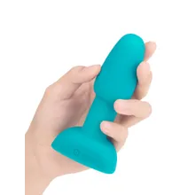 B-Vibe Rimming Petite Remote Control Plug: Vibro-Plug, türkis B-Vibe Rimming Petite Remote Control Plug: Vibro-Plug, türkis