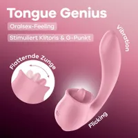 Satisfyer Tongue Genius, 18,5 cm Satisfyer Tongue Genius, 18,5 cm