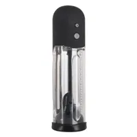 Rebel: Penispumpe, schwarz/transparent Rebel: Penispumpe, schwarz/transparent