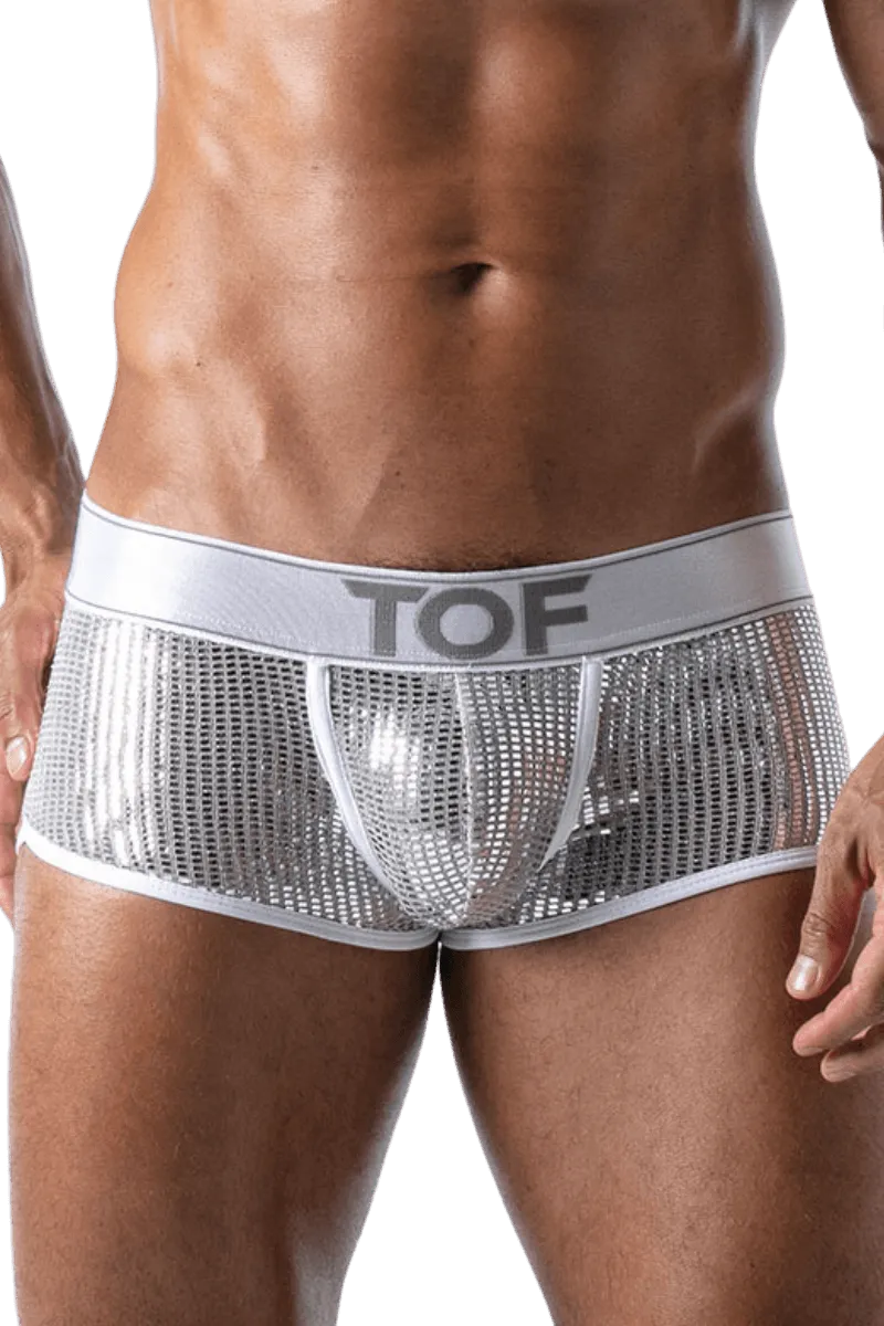 Herren Boxershorts weiß silber Herren Boxershorts weiß silber