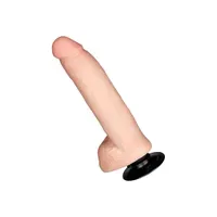 Vibrating Cock with Balls, 26,5 cm Vibrating Cock with Balls, 26,5 cm
