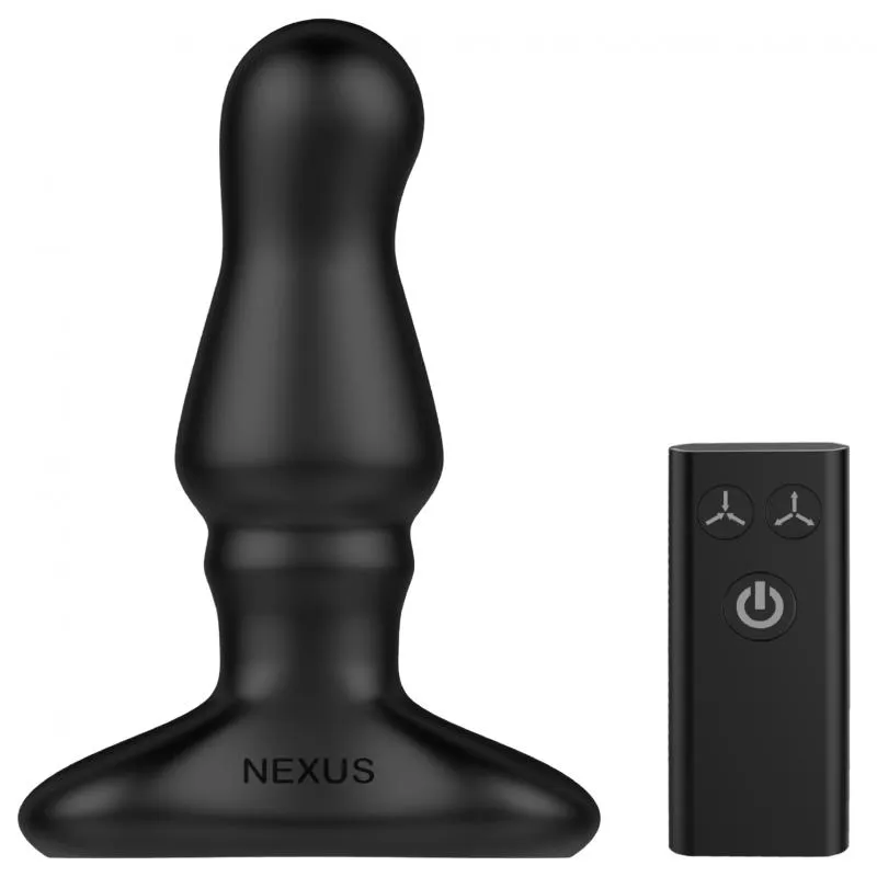 Nexus »Bolster Vibrations« Aufblasbarer Analplug mit Vibration Nexus »Bolster Vibrations« Aufblasbarer Analplug mit Vibration