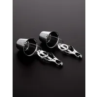 Triune Nipple Clamps with Buckets: Edelstahl-Nippelklemmen Triune Nipple Clamps with Buckets: Edelstahl-Nippelklemmen