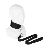 Breites Halsband mit Leine Breites Halsband mit Leine