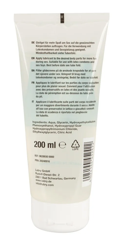 Gleitgel â Toygelâ auf Wasserbasis, vegan – Bild 2