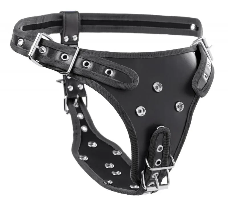 Doppelpenetration Strap-On-Gurtzeug - Schwarz – Bild 2