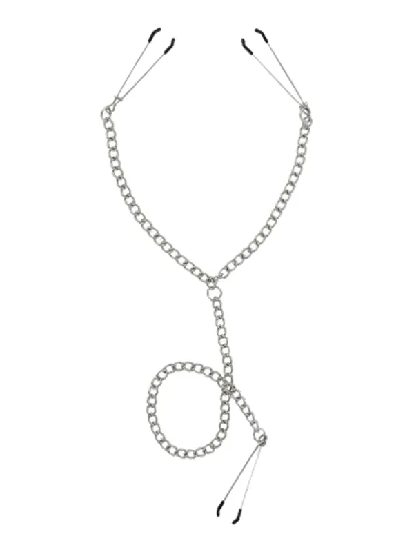 Master Series - Nipple To Clit Klemmenset für Nippel und Klitoris Master Series - Nipple To Clit Klemmenset für Nippel und Klitoris