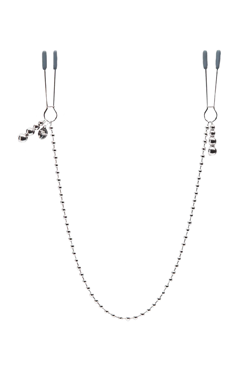 Verstellbare Shades of Grey - Nippelklemmenkette Verstellbare Shades of Grey - Nippelklemmenkette