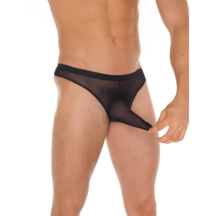 Transparenter G-String aus Netz Transparenter G-String aus Netz