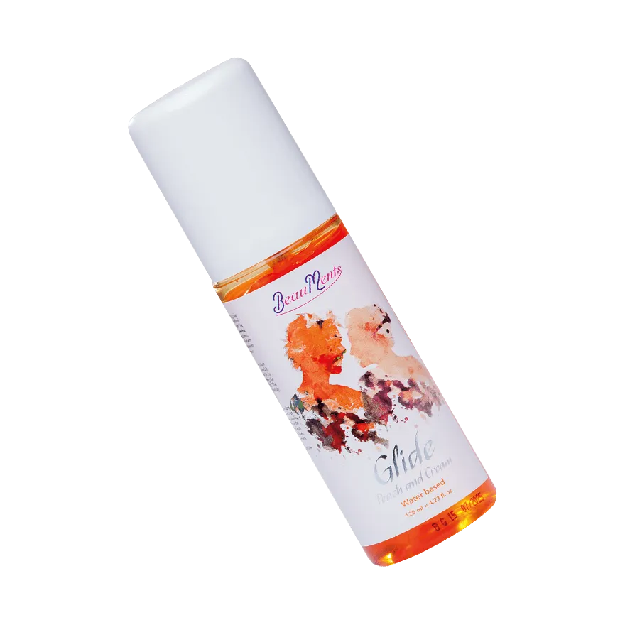 Glide Peach and Cream, wasserbasiert, 125 ml Glide Peach and Cream, wasserbasiert, 125 ml