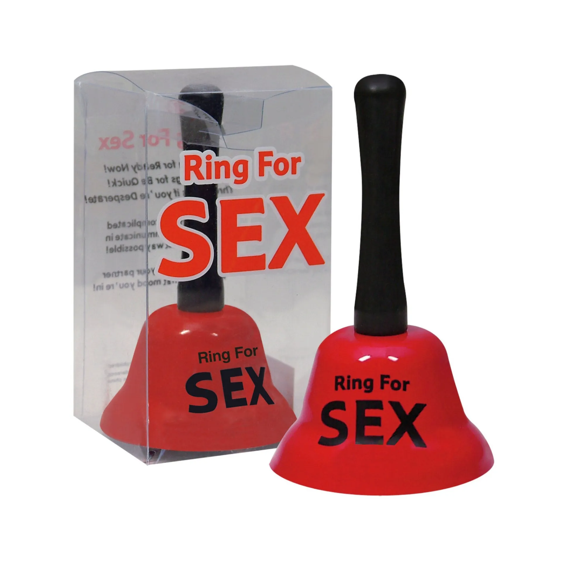 Glocke "Ring for Sex" Handklingel – Bild 4