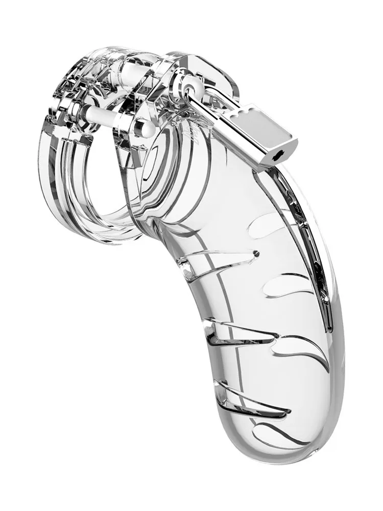 ManCage 03: Keuschheitskäfig 4,5", transparent ManCage 03: Keuschheitskäfig 4,5", transparent