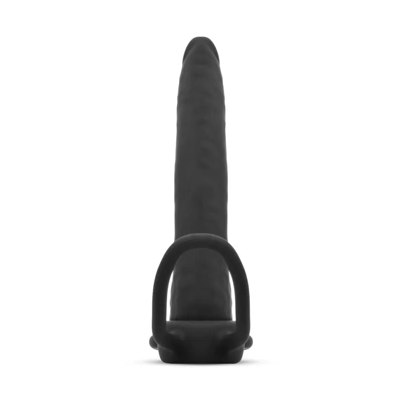 Men Only - Dildo mit Penisring - Schwarz – Bild 4
