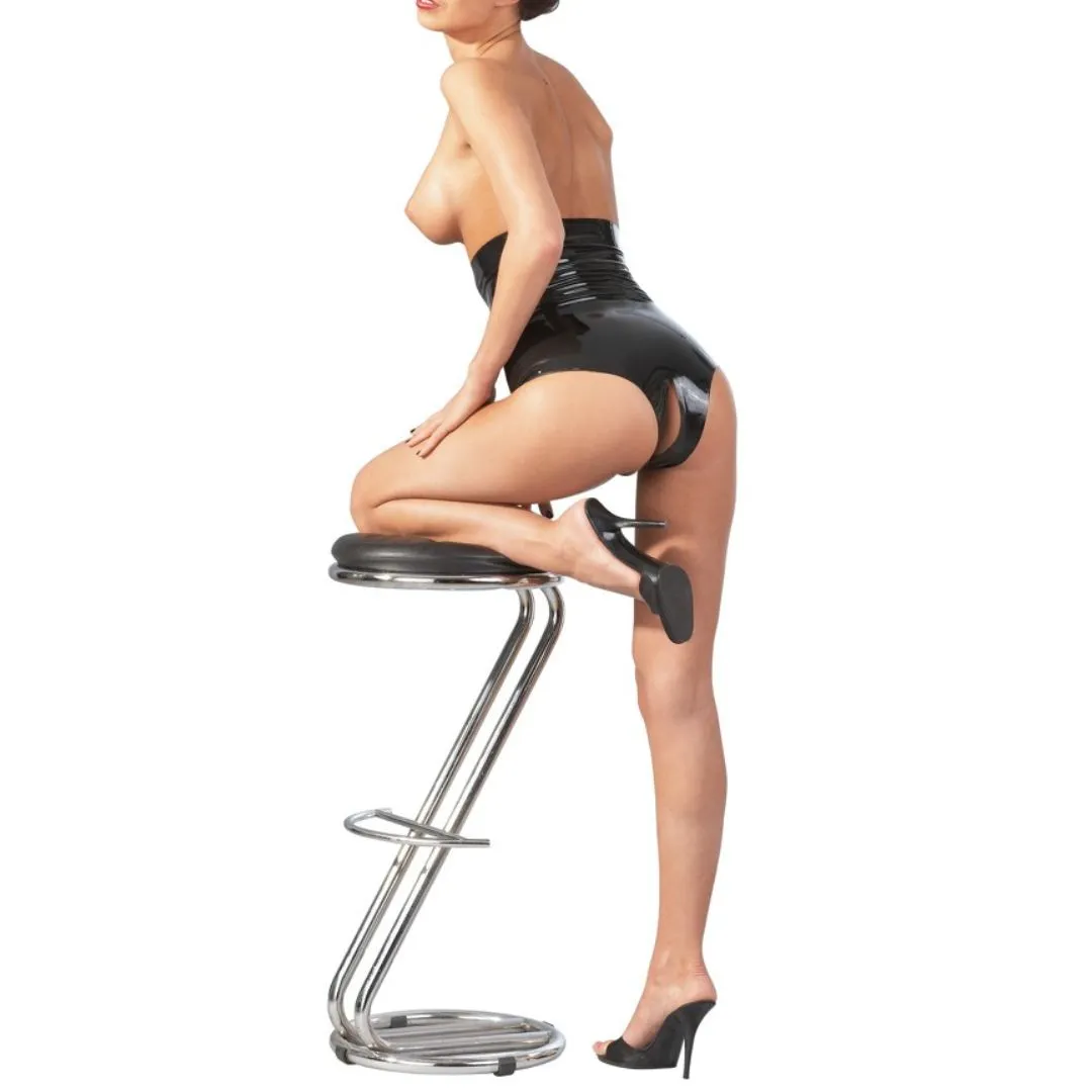 Slip Ouvert aus Latex, taillenhoch – Bild 4