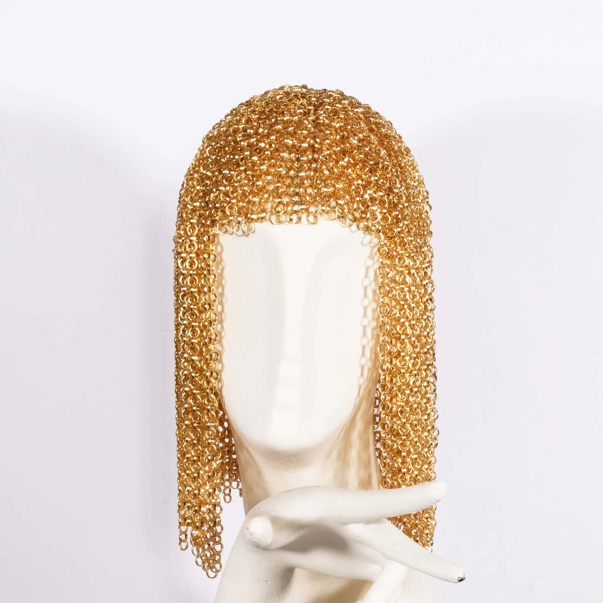 Elif Domanic - Sareh Kettenhemd Kopfschmuck Elif Domanic - Sareh Kettenhemd Kopfschmuck