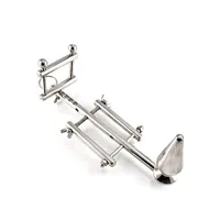 Stainless Steel Xtreme 4-In-1 Chastity Device Stainless Steel Xtreme 4-In-1 Chastity Device