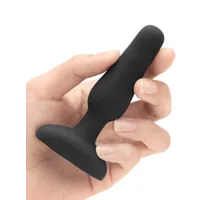 B-Vibe Novice: Vibro-Analplug, schwarz B-Vibe Novice: Vibro-Analplug, schwarz
