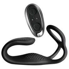 Analvibrator "The Vibe" mit Penis-/ Hodenring und Fernbedienung Analvibrator "The Vibe" mit Penis-/ Hodenring und Fernbedienung