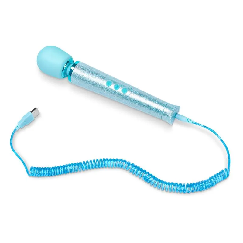 Le Wand – Petite All That Glimmers Vibrator – Blau – Bild 3