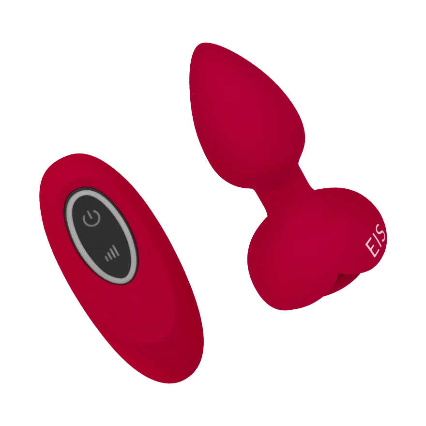 Rosen-Analplug mit LED-Licht, 9,5 cm Rosen-Analplug mit LED-Licht, 9,5 cm