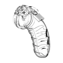 ManCage 04: Keuschheitskäfig 4,5", transparent