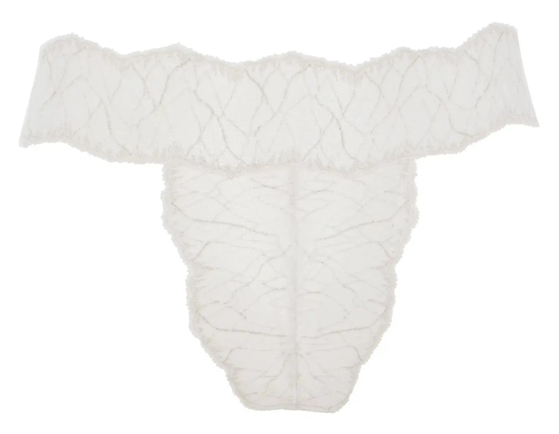 Bracli - Sydney Perlenstring Weiß - Luxus-Dessous für Männer mit Perlen Größe Plus Bracli - Sydney Perlenstring Weiß - Luxus-Dessous für Männer mit Perlen Größe Plus