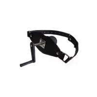 Black Label The Killer Ball Gag: Leder-Knebel mit Silikon-Ballknebel, schwarz Black Label The Killer Ball Gag: Leder-Knebel mit Silikon-Ballknebel, schwarz
