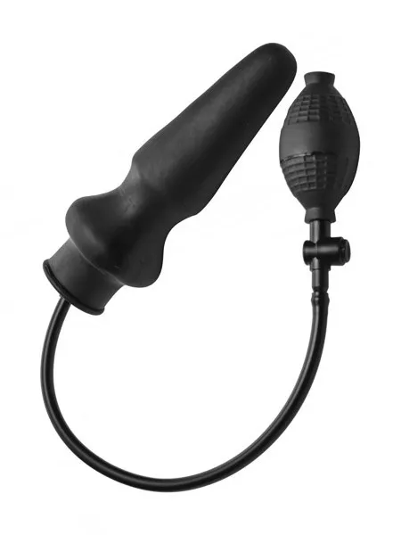 Master Series Expand XL Inflatable Anal Plug: Analplug mit Pumpe, schwarz Master Series Expand XL Inflatable Anal Plug: Analplug mit Pumpe, schwarz