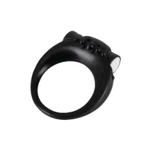 Sweet Smile Stayer: Vibro-Penisring, schwarz Sweet Smile Stayer: Vibro-Penisring, schwarz