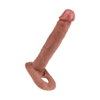 Naturgetreue Penishülle aus Silikon, 20 cm Naturgetreue Penishülle aus Silikon, 20 cm
