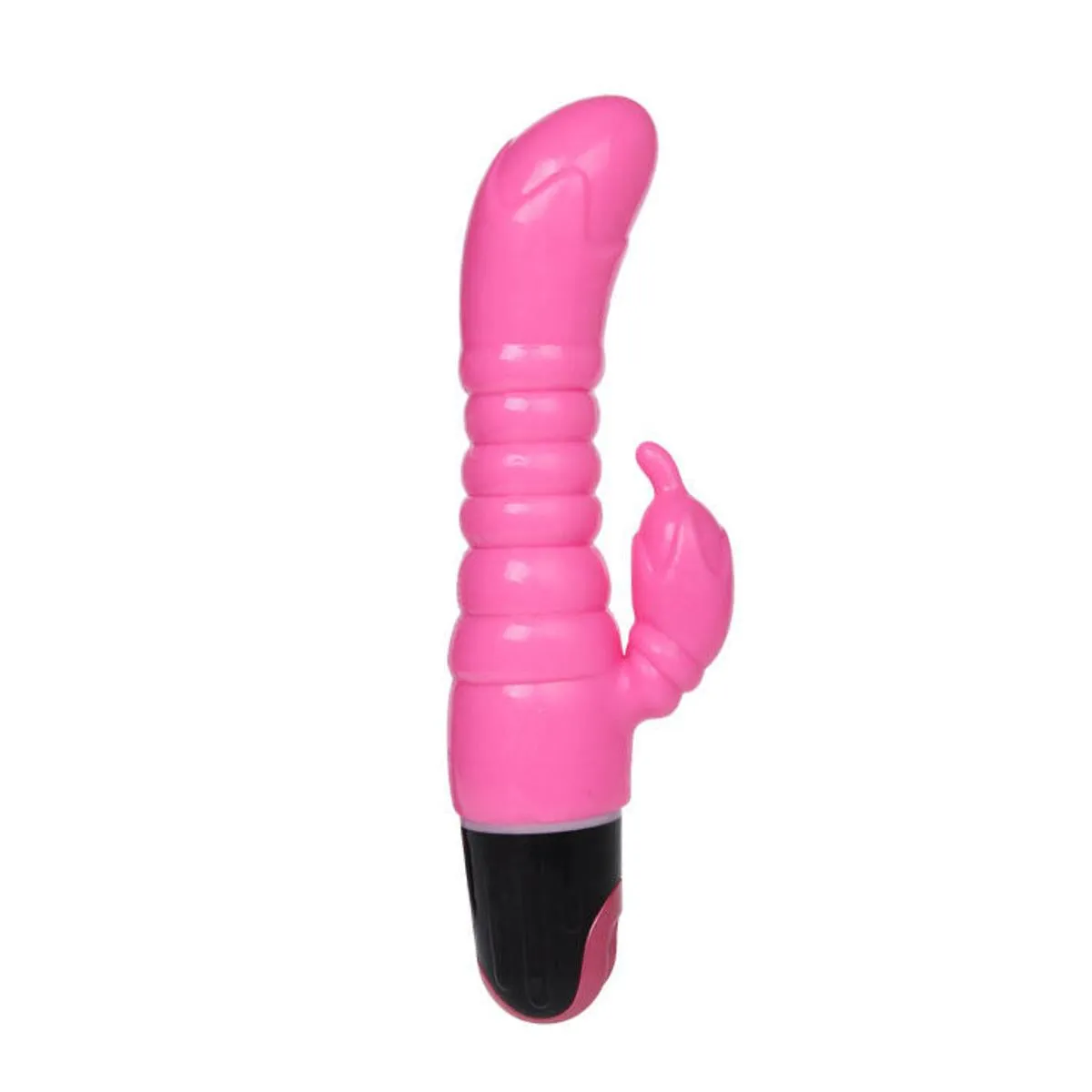 Rabbitvibrator mit Rillen am Schaft – Bild 3