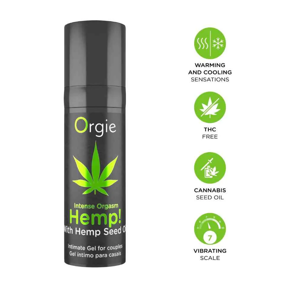 Intimgel „Intense Orgasm Hemp“ – Bild 5